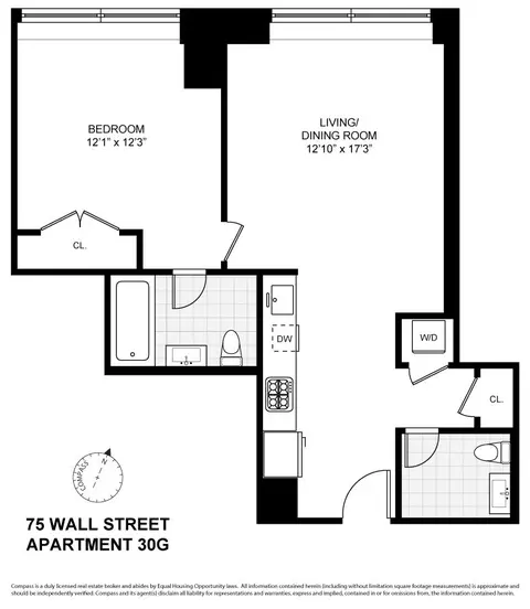 75 Wall St #30G, New York, NY 10005
