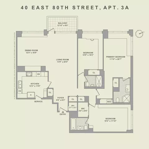 40 E 80th St #3A, New York, NY 10075