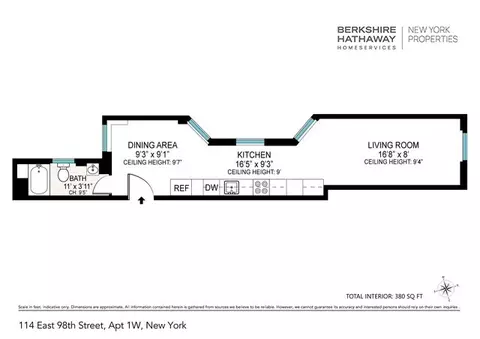 114 E 98th St #1W, New York, NY 10029