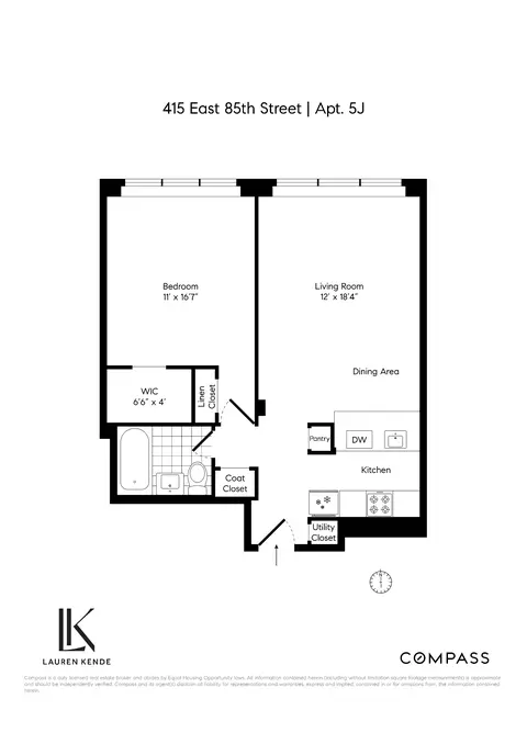 415 E 85th St #5J, New York, NY 10028