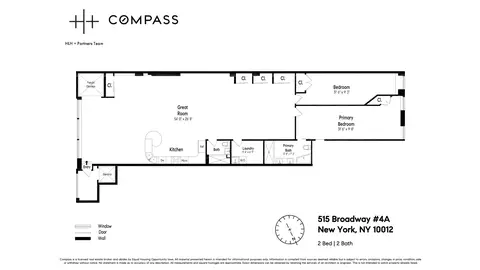 515 Broadway #4A, New York, NY 10012