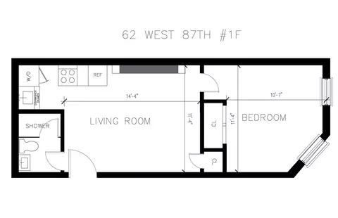 62 W 87th St #1F, New York, NY 10024