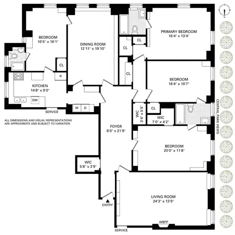 1165 5th Ave #7A, New York, NY 10029