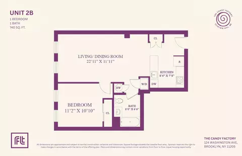 124 Washington Ave #2B, Brooklyn, NY 11205