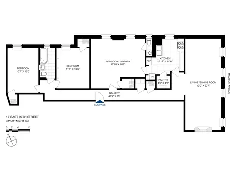 17 E 97th St #5A, New York, NY 10029