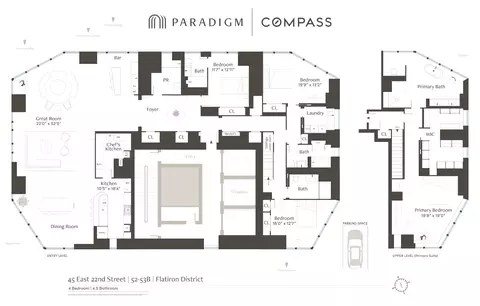 45 E 22nd St #52/53B, New York, NY 10010