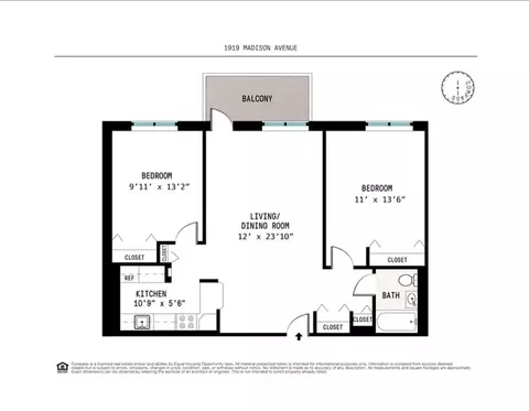 1919 Madison Ave #418, New York, NY 10035