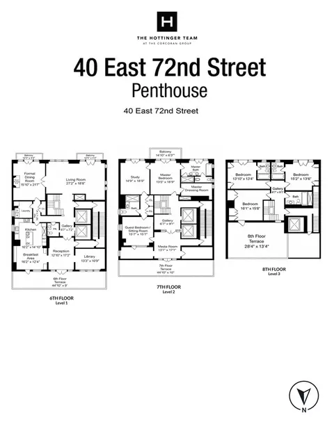 40 E 72nd St #PH, New York, NY 10021