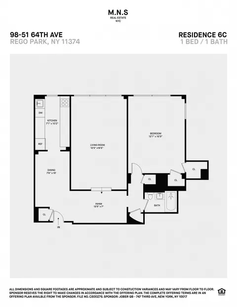 98-51 64th Ave #6-C, New York City, NY 11374