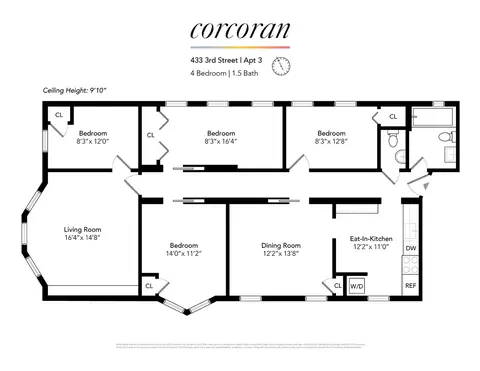433 3rd St #3, Brooklyn, NY 11215