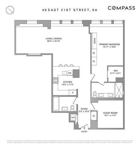 49 E 21st St #9A, New York, NY 10010