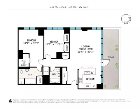 1485 5th Ave #25D, New York, NY 10035