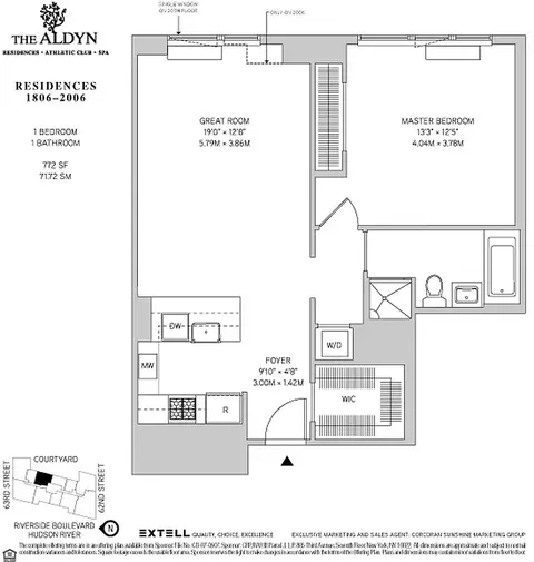 60 Riverside Blvd #1806, New York, NY 10069