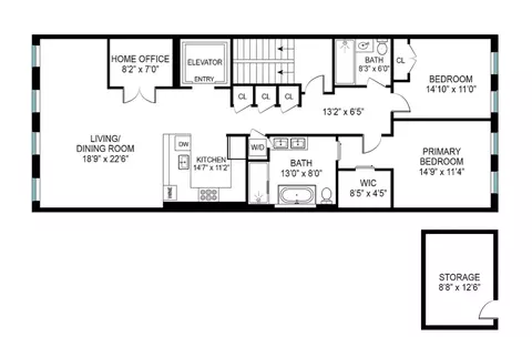 88 Chambers St #201, New York, NY 10007