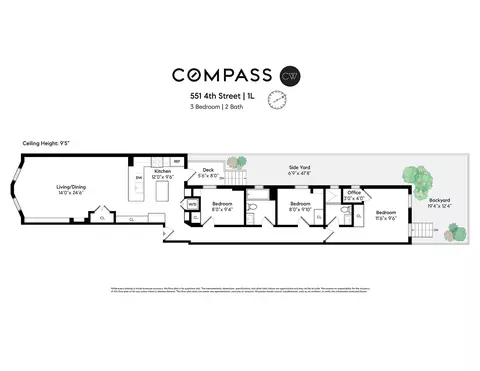 551 4th St #1L, Brooklyn, NY 11215
