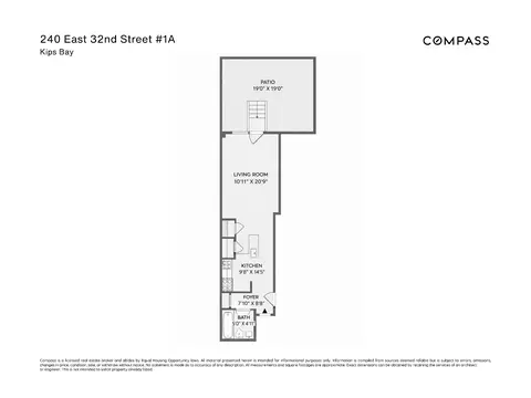 240 E 32nd St #1A, New York, NY 10016