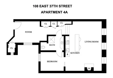 108 E 37th St #4A, New York, NY 10016