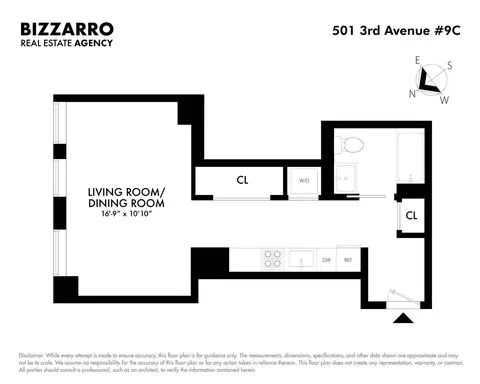 501 3rd Ave #9C, New York, NY 10016