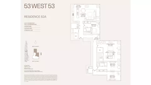 53 W 53rd St #52A, New York, NY 10019