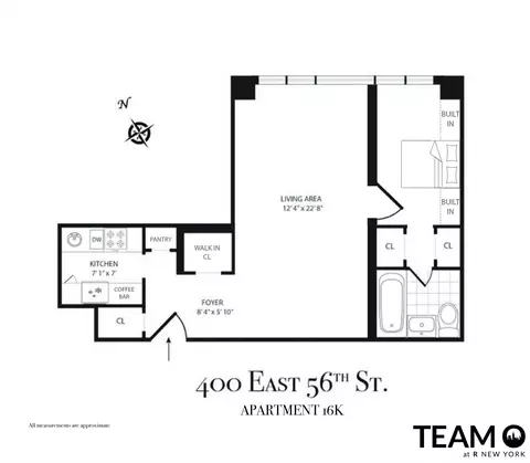 400 E 56th St #16-K, New York, NY 10022