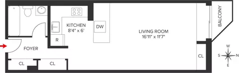 184 Thompson St #3O, New York, NY 10012