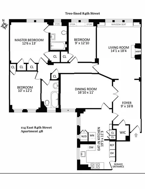 114 E 84th St #4B, New York, NY 10028
