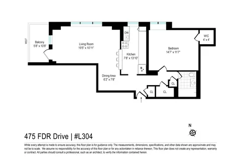 475 Fdr Dr #L304, New York, NY 10002