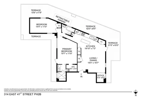 314 E 41st St #PH2B, New York, NY 10017
