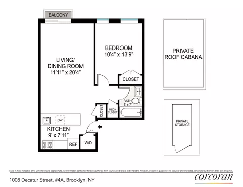 1008 Decatur St #4A, Brooklyn, NY 11207