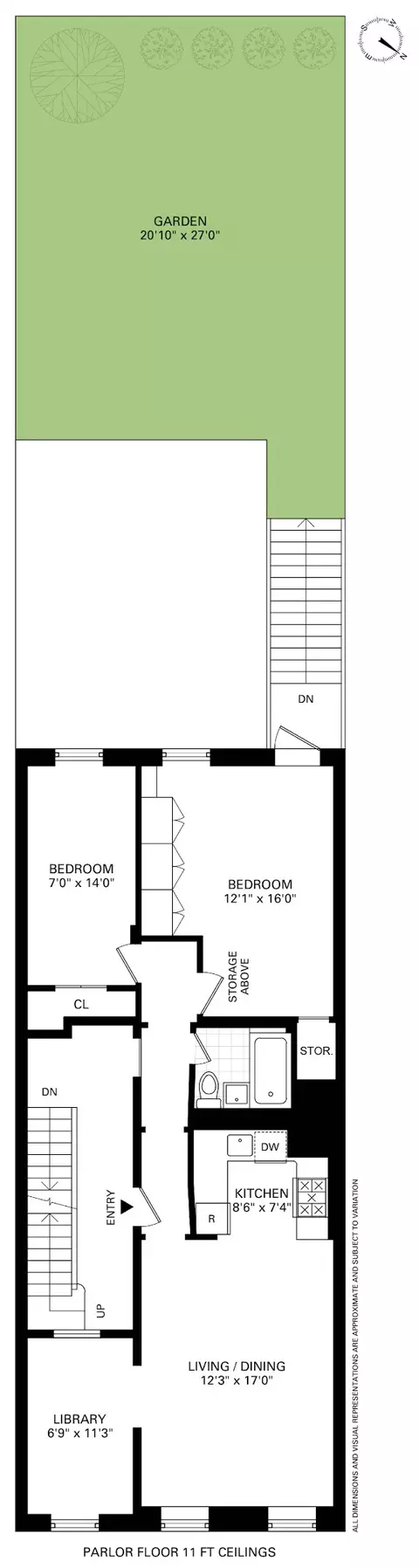 846 President St #2, Brooklyn, NY 11215