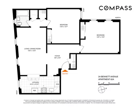 24 Bennett Ave #62A, New York, NY 10033