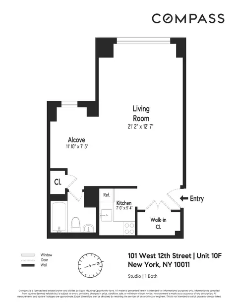 101 W 12th St #10F, New York, NY 10011