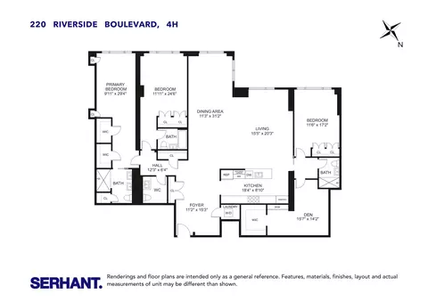220 Riverside Blvd #4H, New York, NY 10069