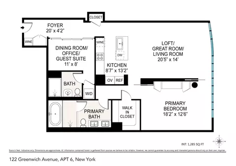 122 Greenwich Ave #6, New York, NY 10011