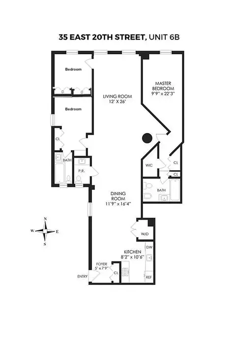 35 E 20th St #6B, New York, NY 10010