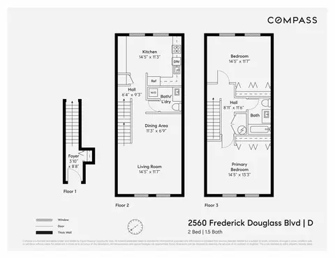 2560 Frederick Douglass Blvd #D, New York, NY 10030