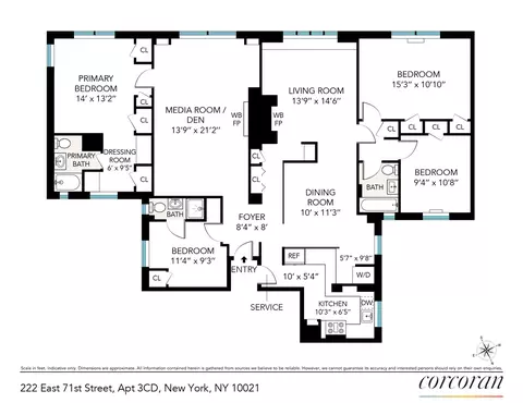 222 E 71st St #3CD, New York, NY 10021