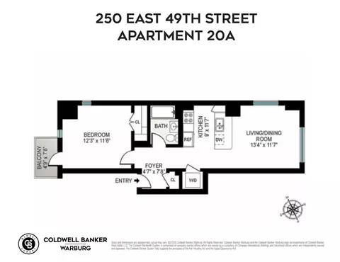 250 E 49th St #20A, New York, NY 10017