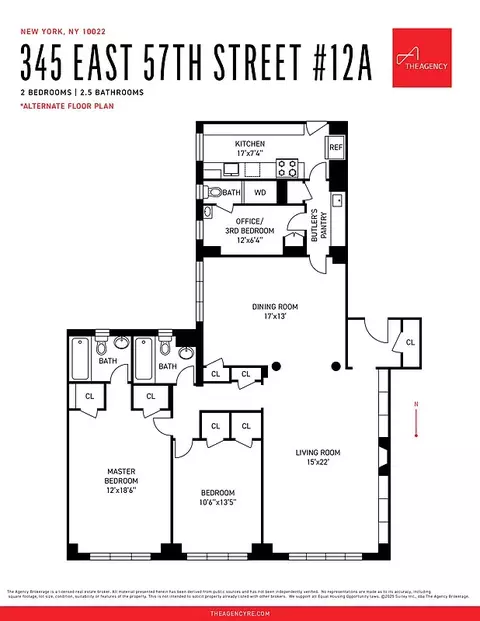 345 E 57th St #12A, New York, NY 10022