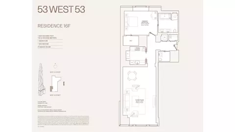 53 W 53rd St #16F, New York, NY 10019