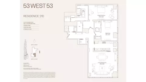 53 W 53rd St #21D, New York, NY 10019