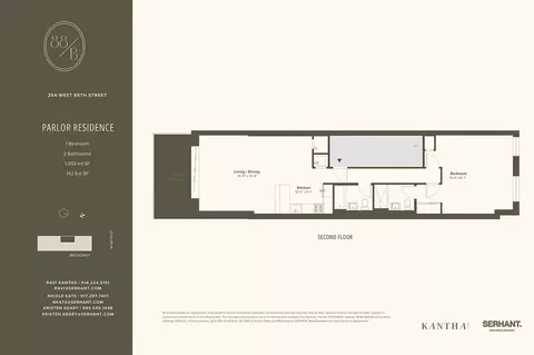 254 W 88th St #2, New York, NY 10024