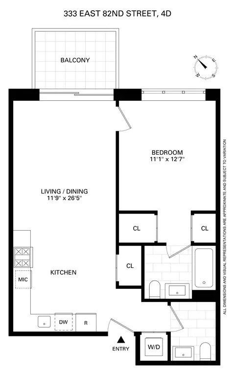 333 E 82nd St #4D, New York, NY 10028