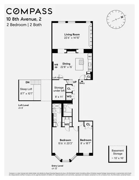 10 8th Ave #2, Brooklyn, NY 11217