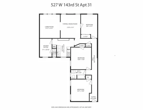 527 W 143rd St #31, New York, NY 10031