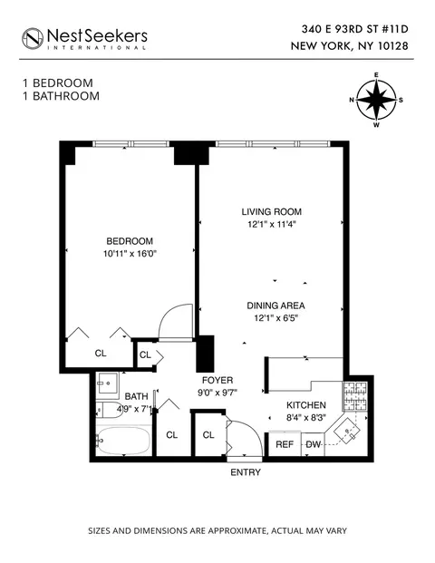 340 E 93rd St #11-D, New York, NY 10128