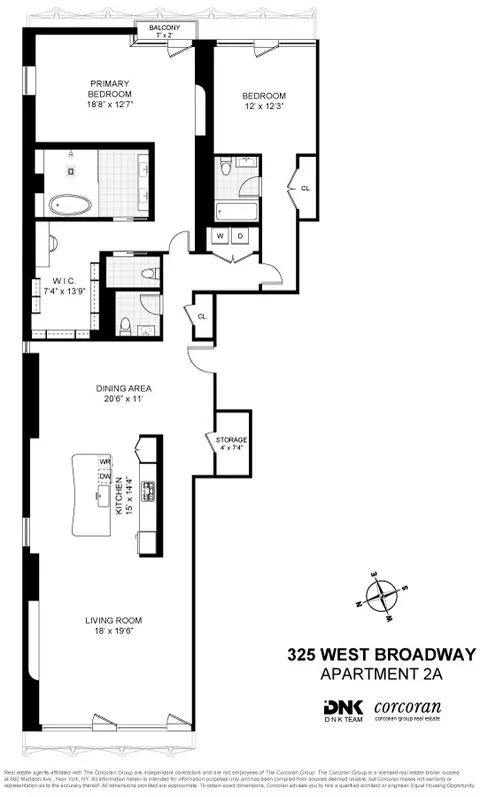 325 W Broadway #2A, New York, NY 10013