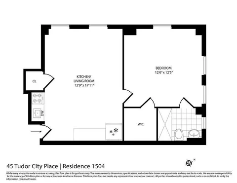 45 Tudor City Pl #1504, New York, NY 10017