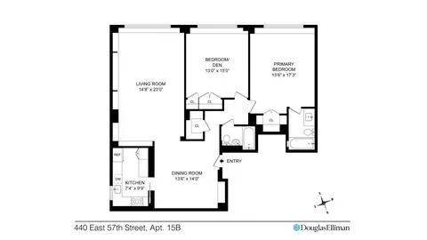 440 E 57th St #15B, New York, NY 10022