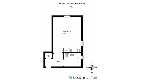 48 W 138th St #2F, New York, NY 10037